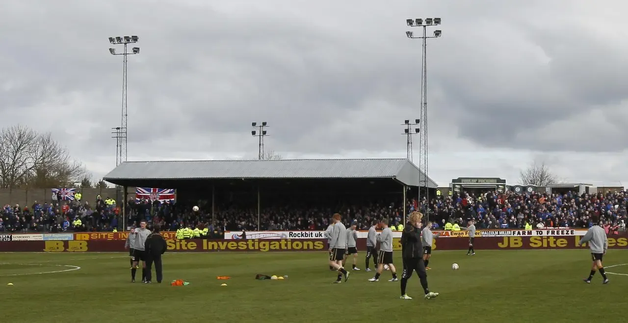 A view inside Berwick's Shielfield Park