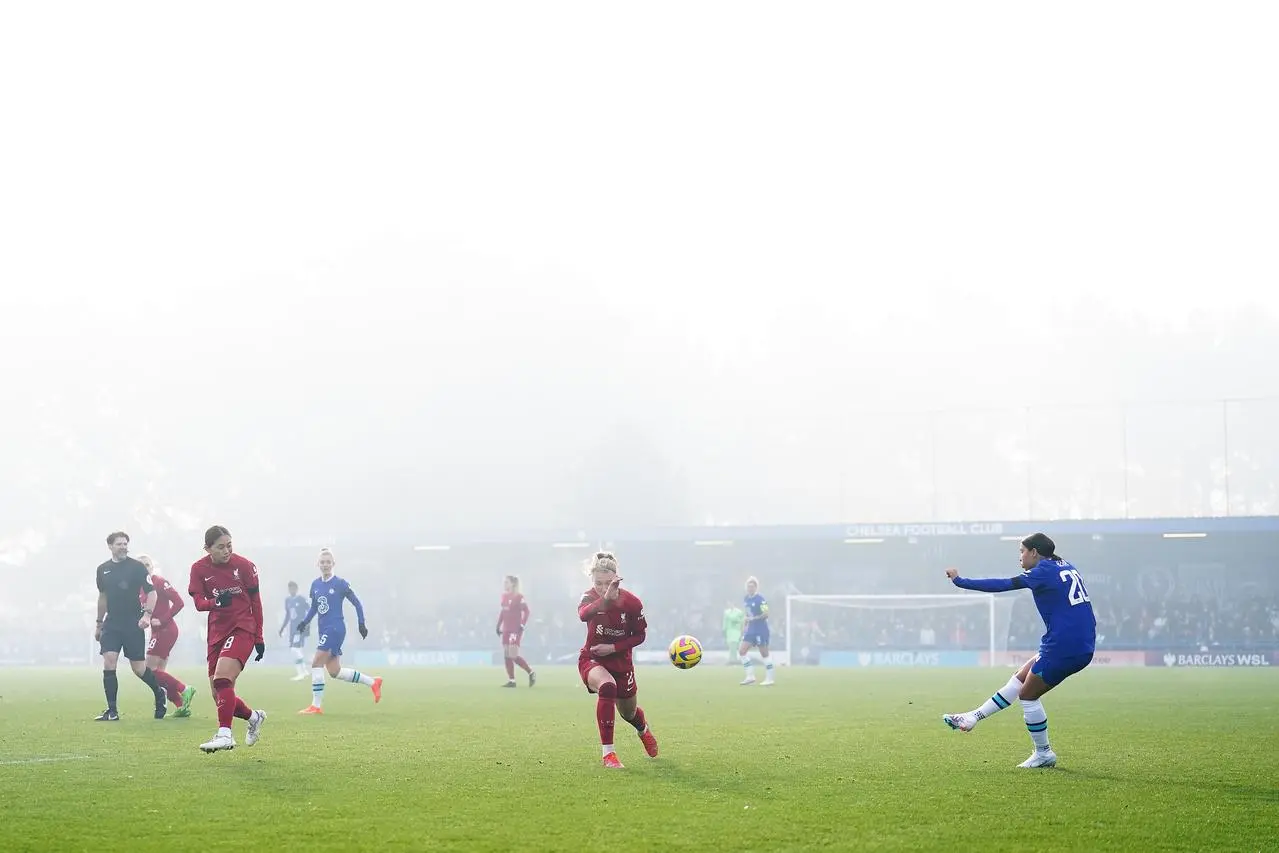 Chelsea take on Liverpool in the WSL