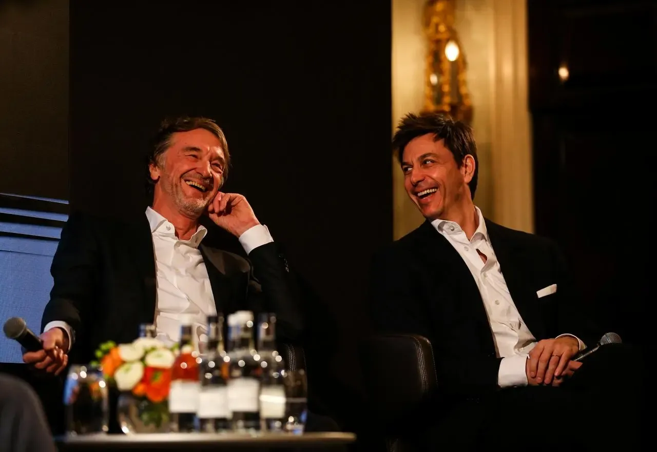 Sir Jim Ratcliffe and Toto Wolff