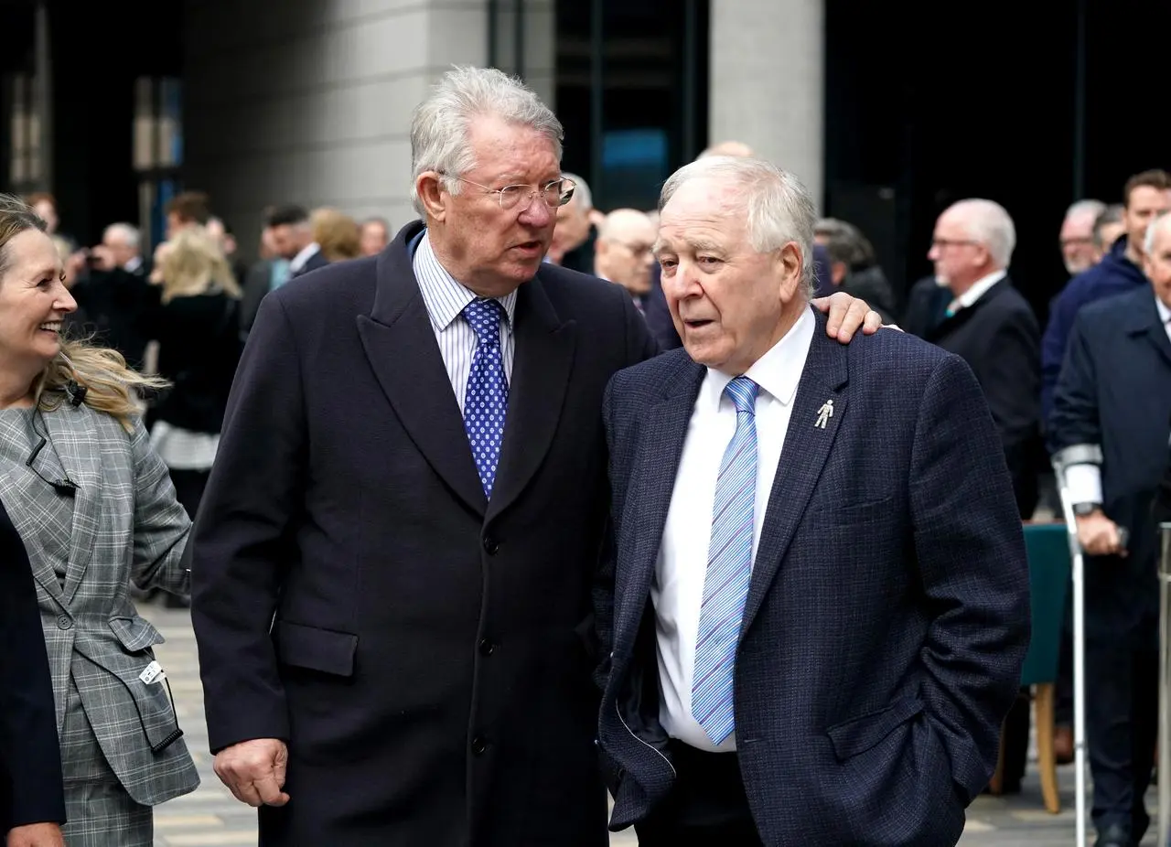 Sir Alex Ferguson and Craig Brown