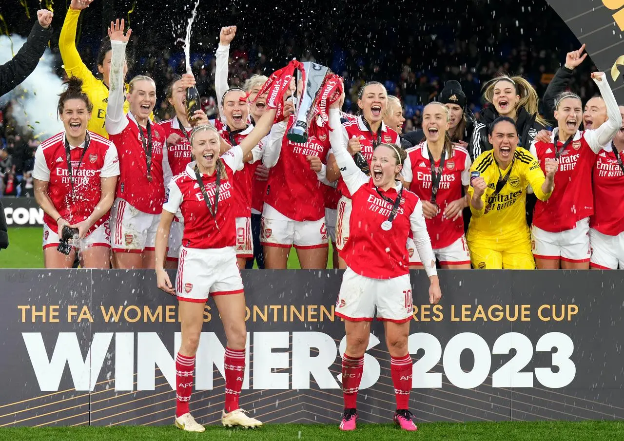 Arsenal took home their first trophy since winning the WSL in 2019