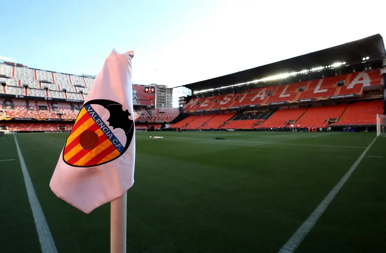 A general view of Valencia's Mestalla stadium (Nick Potts/PA)
