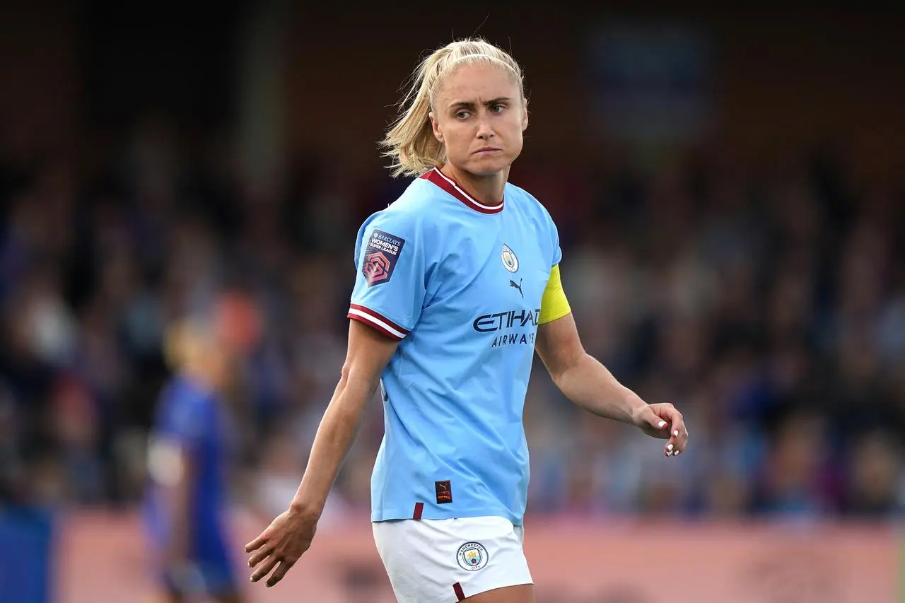 Manchester City captain Steph Houghton (Tim Goode/PA)