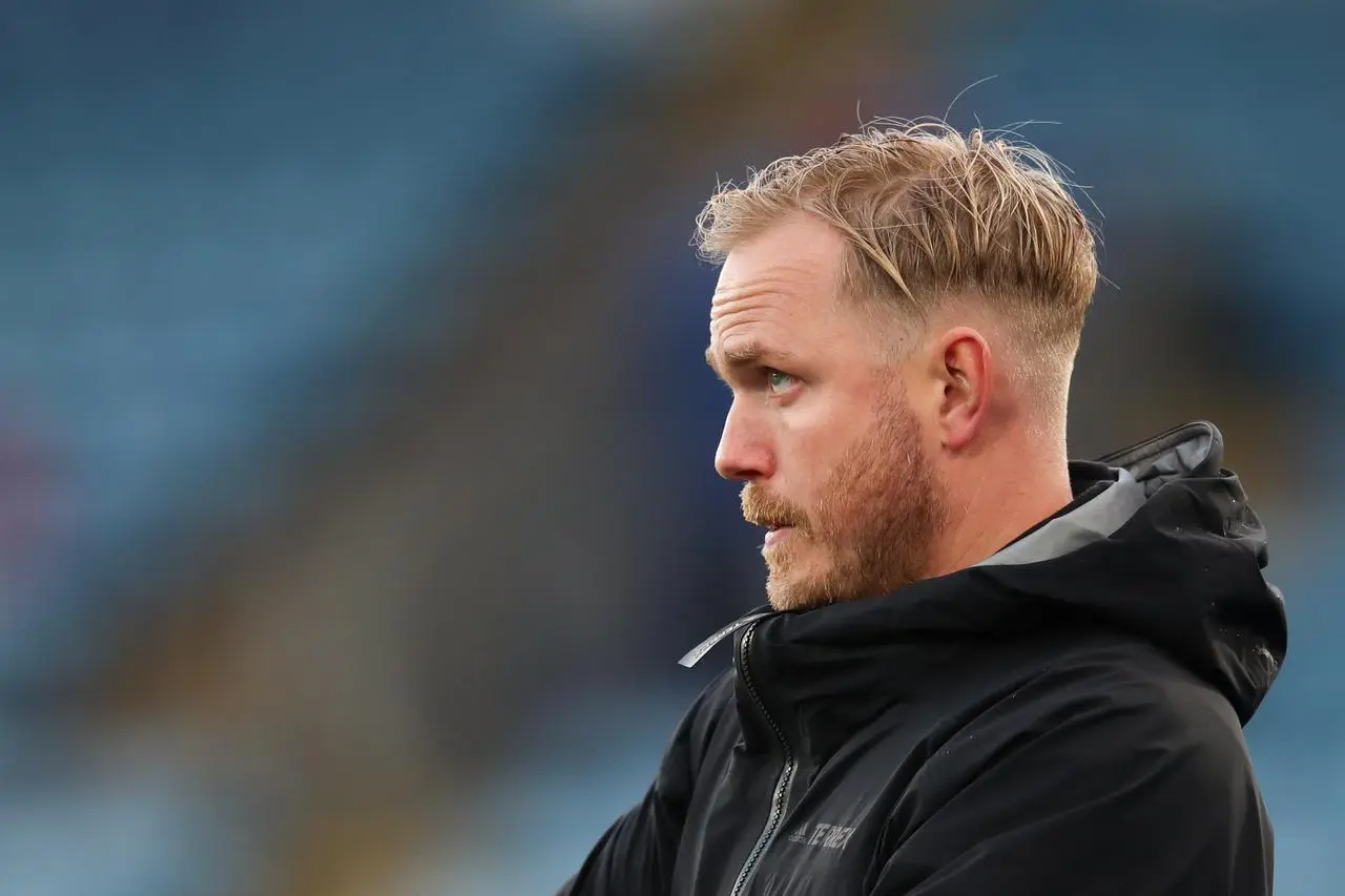 Eidevall on the touchline (Isaac Parkin/PA)