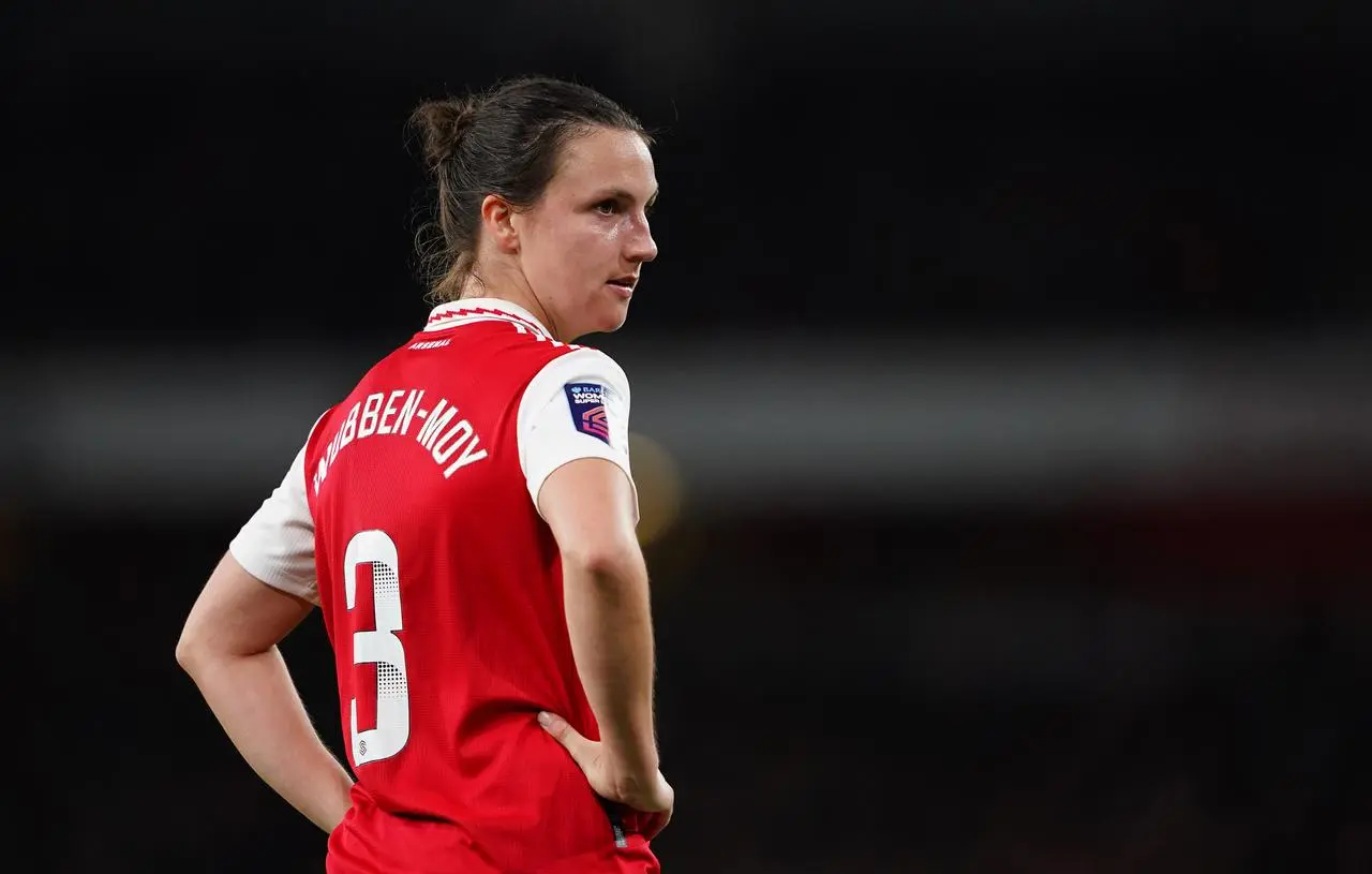 Arsenal defender Lotte Wubben-Moy (Zac Goodwin/PA)
