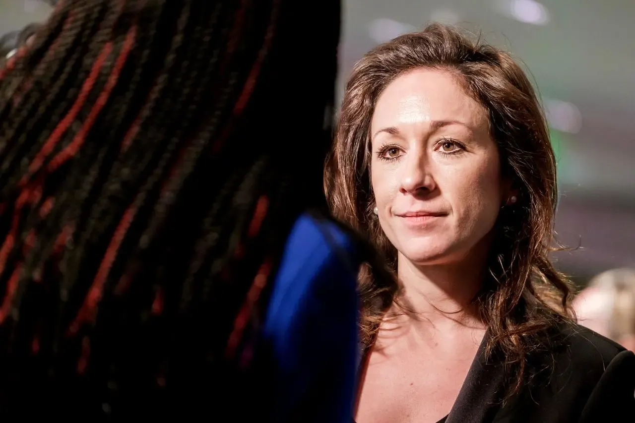 Nadine Kessler pictured at a Football Association event