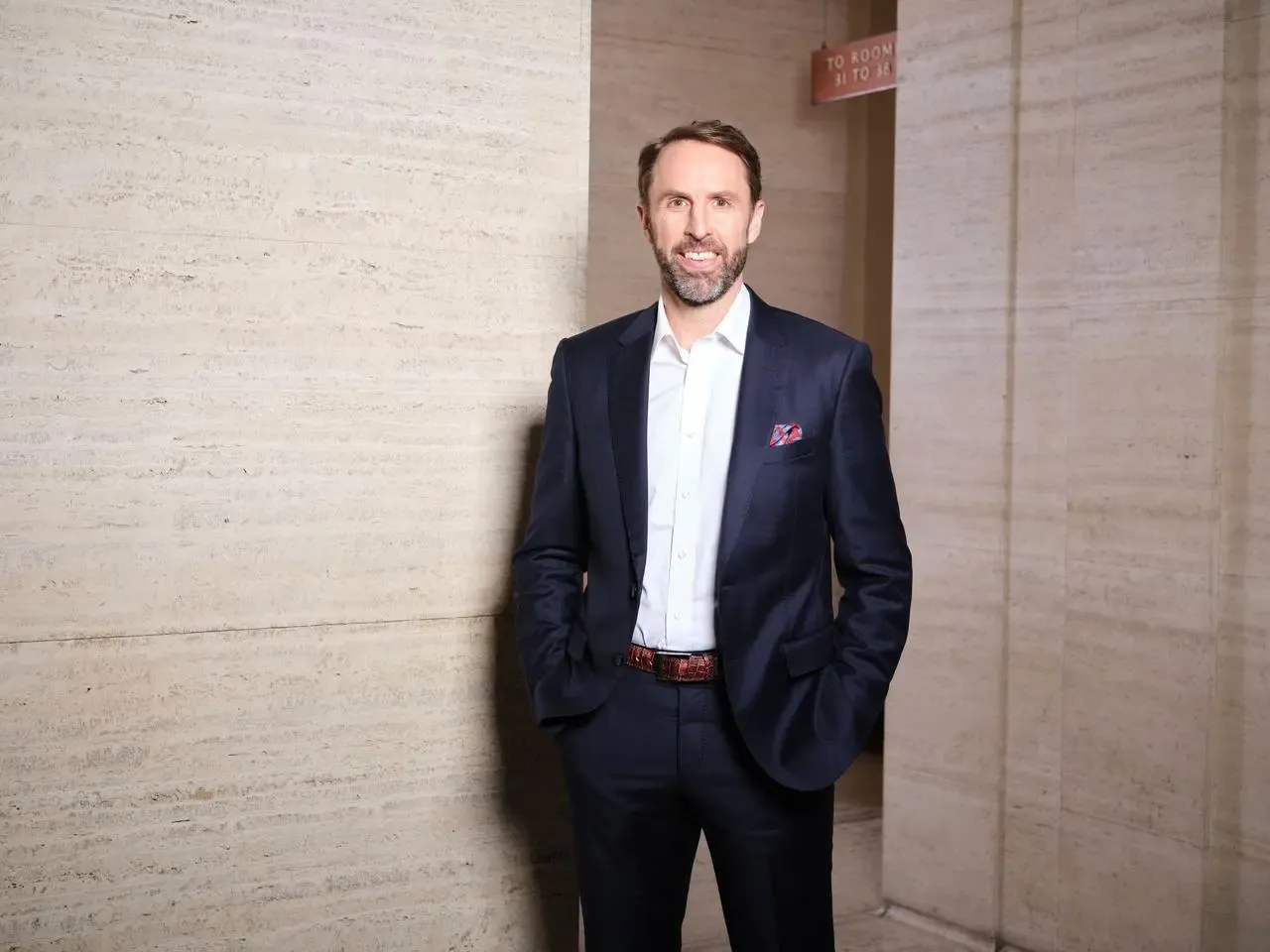 Sir Gareth Southgate at Senate House, University of London