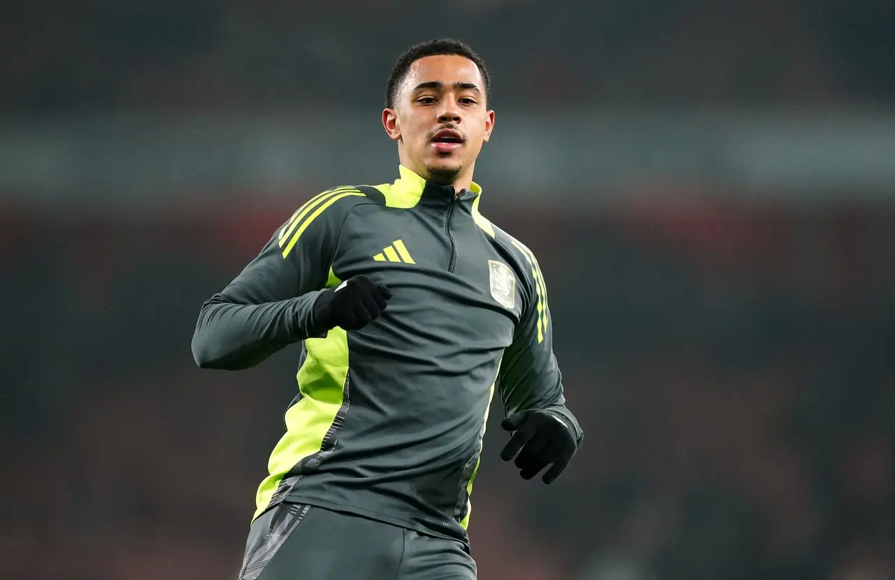 Jacob Ramsey in action for Aston Villa