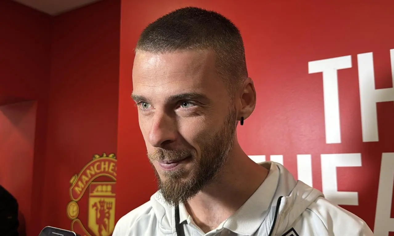 David De Gea is interviewed