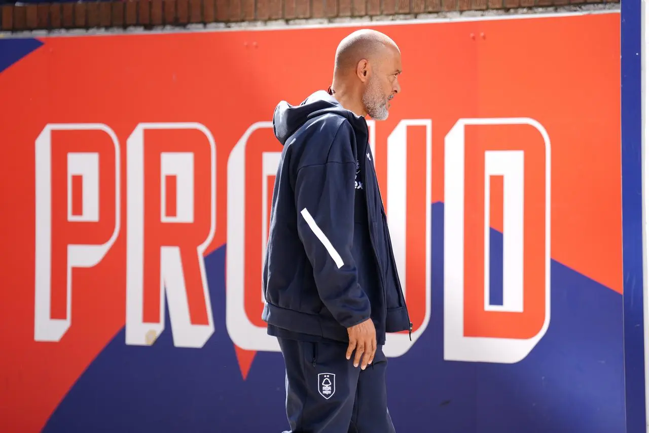 Nottingham Forest manager Nuno Espirito Santo ahead of the Premier League match at Selhurst Park