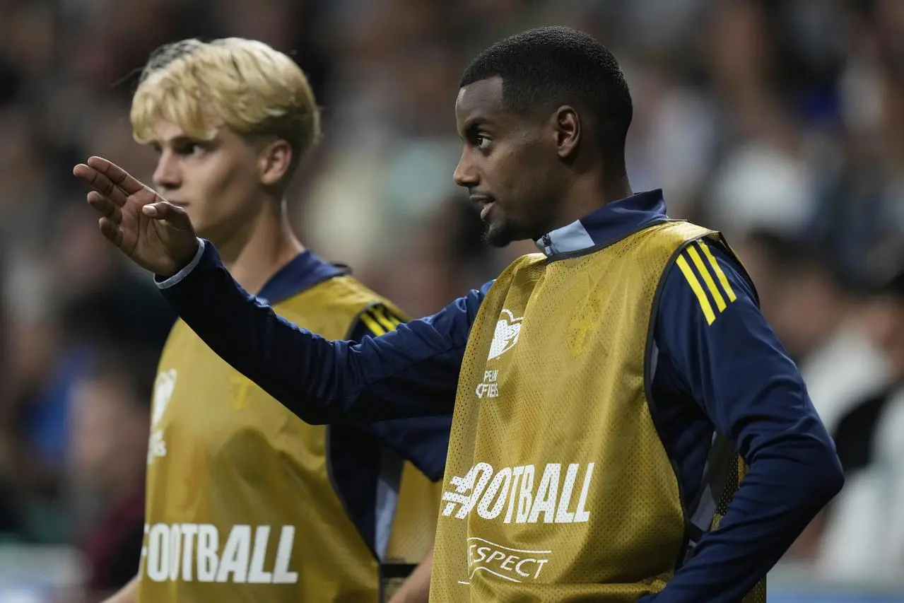 Slovenia Sweden WCup Soccer