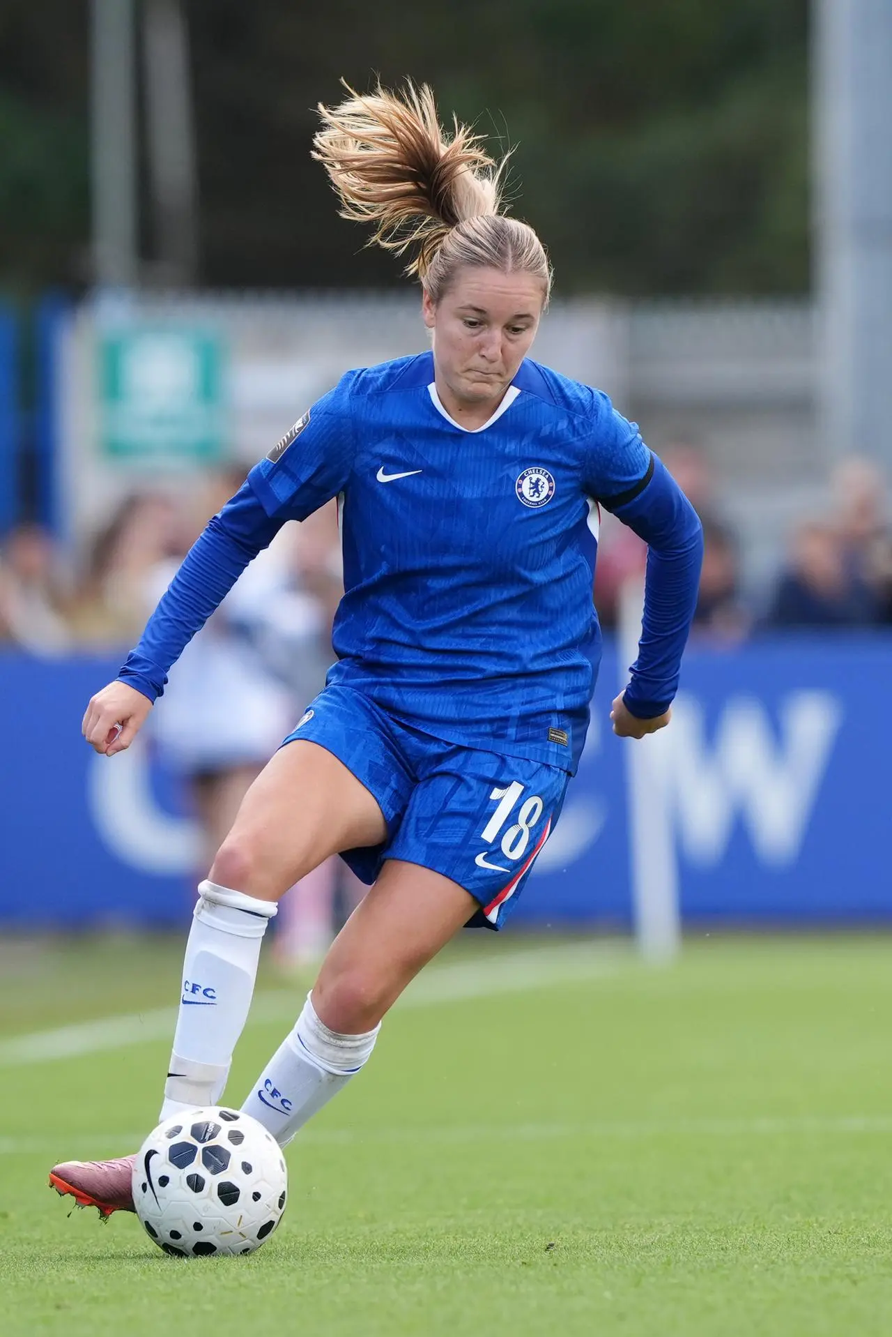 Wieke Kaptein had put Chelsea ahead