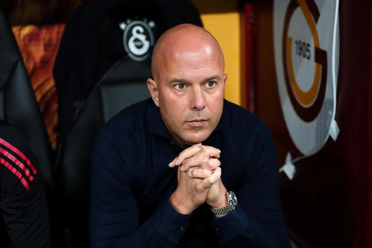 Liverpool manager Arne Slot before Champions League game against Galatasaray