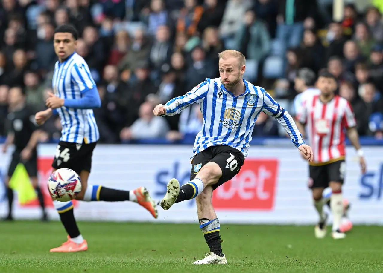 Barry Bannan in action for Sheffield Wednesday