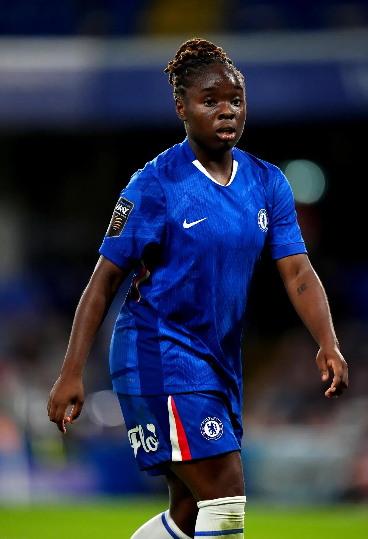 Sandy Baltimore spared Chelsea's blushes