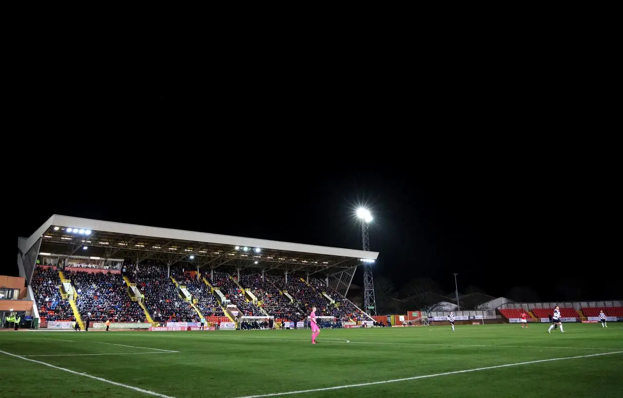 A general view of Gateshead's stadium