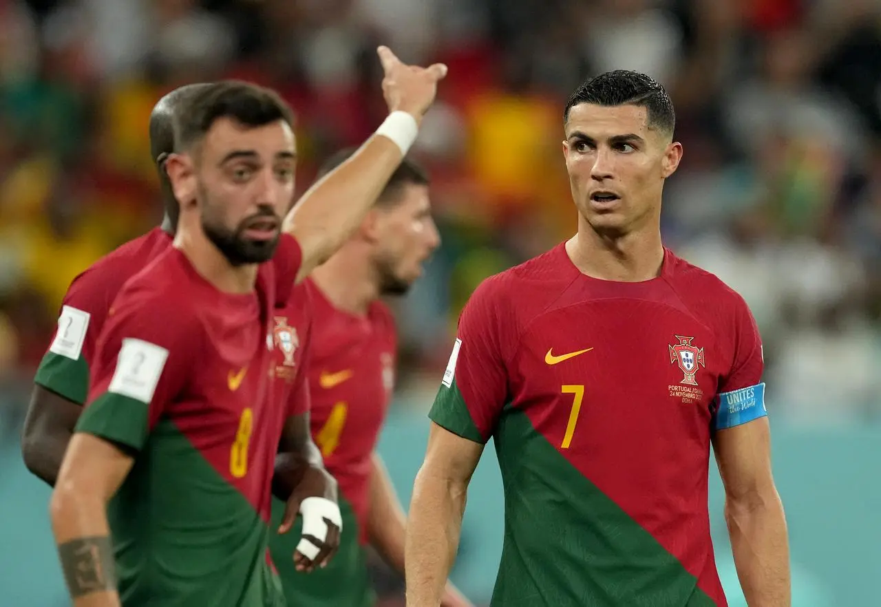 Bruno Fernandes and Cristano Ronaldo have a strong bond