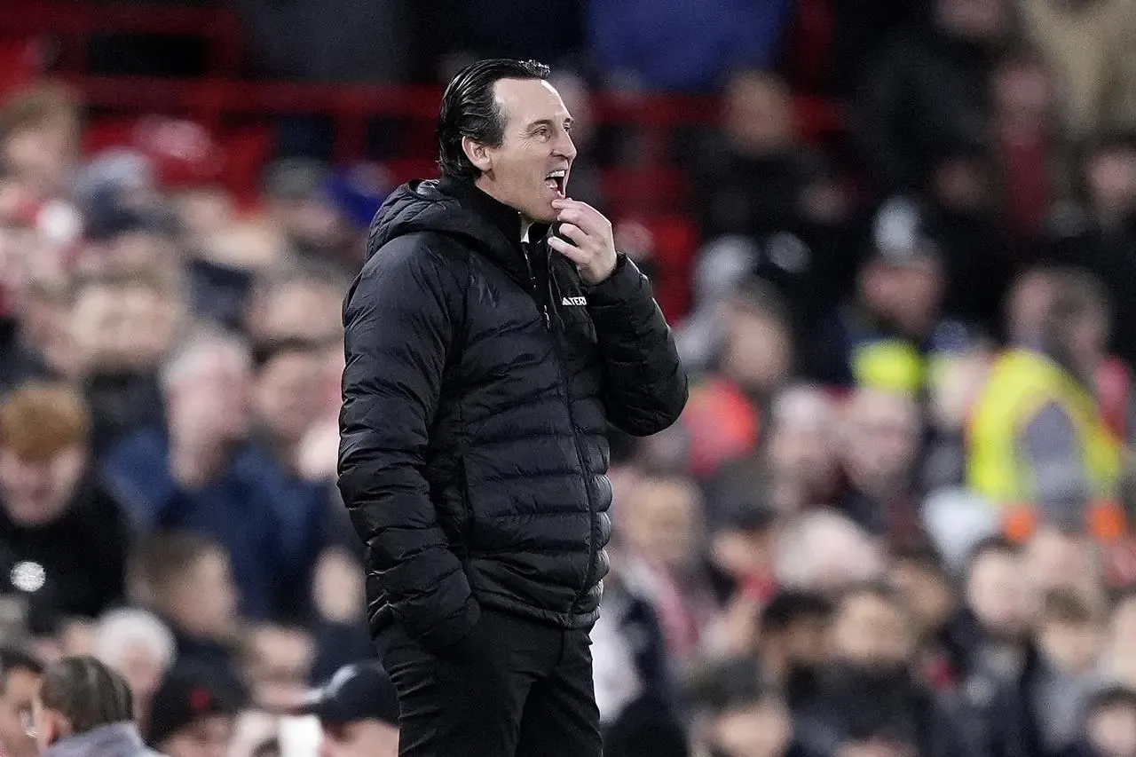 Aston Villa manager Unai Emery