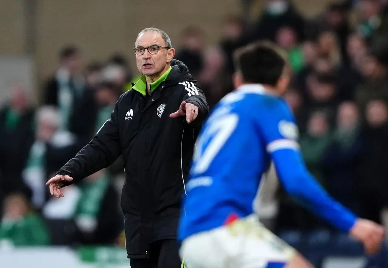 Celtic interim manager Martin O’Neill during the Premier Sports Cup semi-final against Rangers