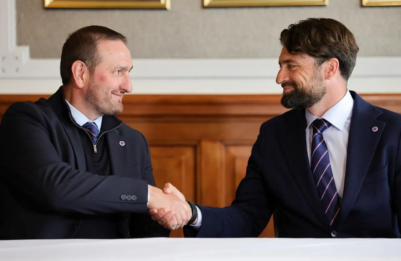 Kevin Thelwell and Russell Martin