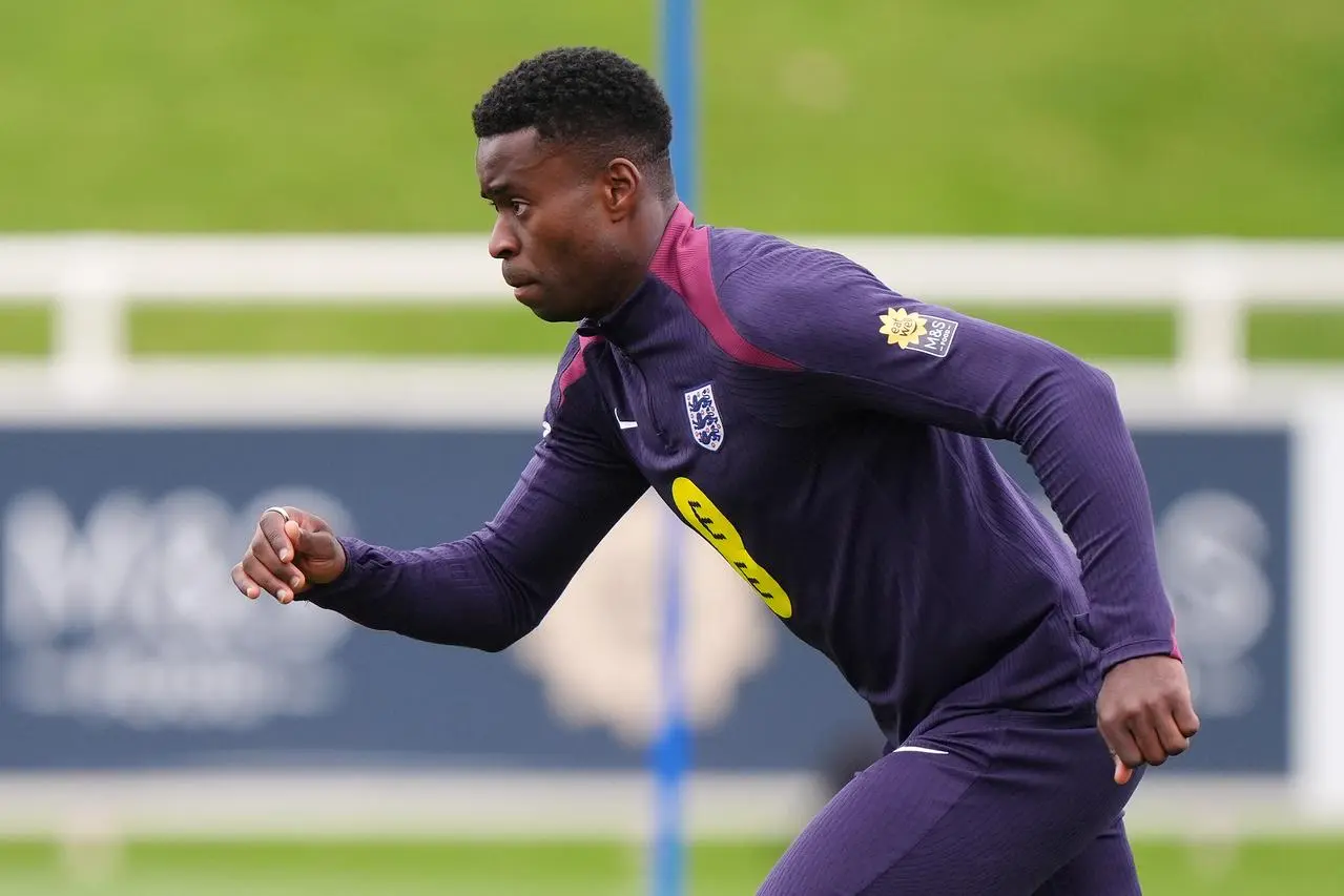 England’s Marc Guehi during a training session