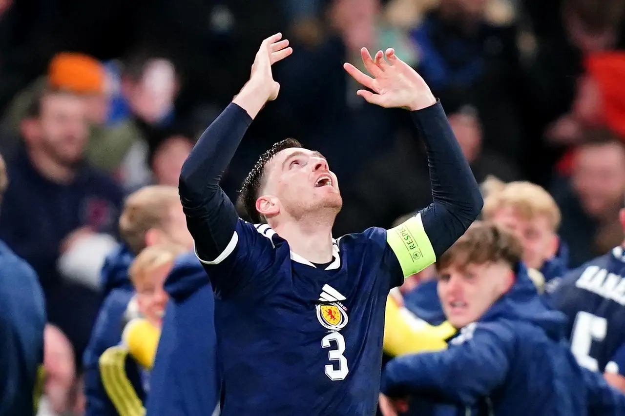 Scotland captain Andy Robertson