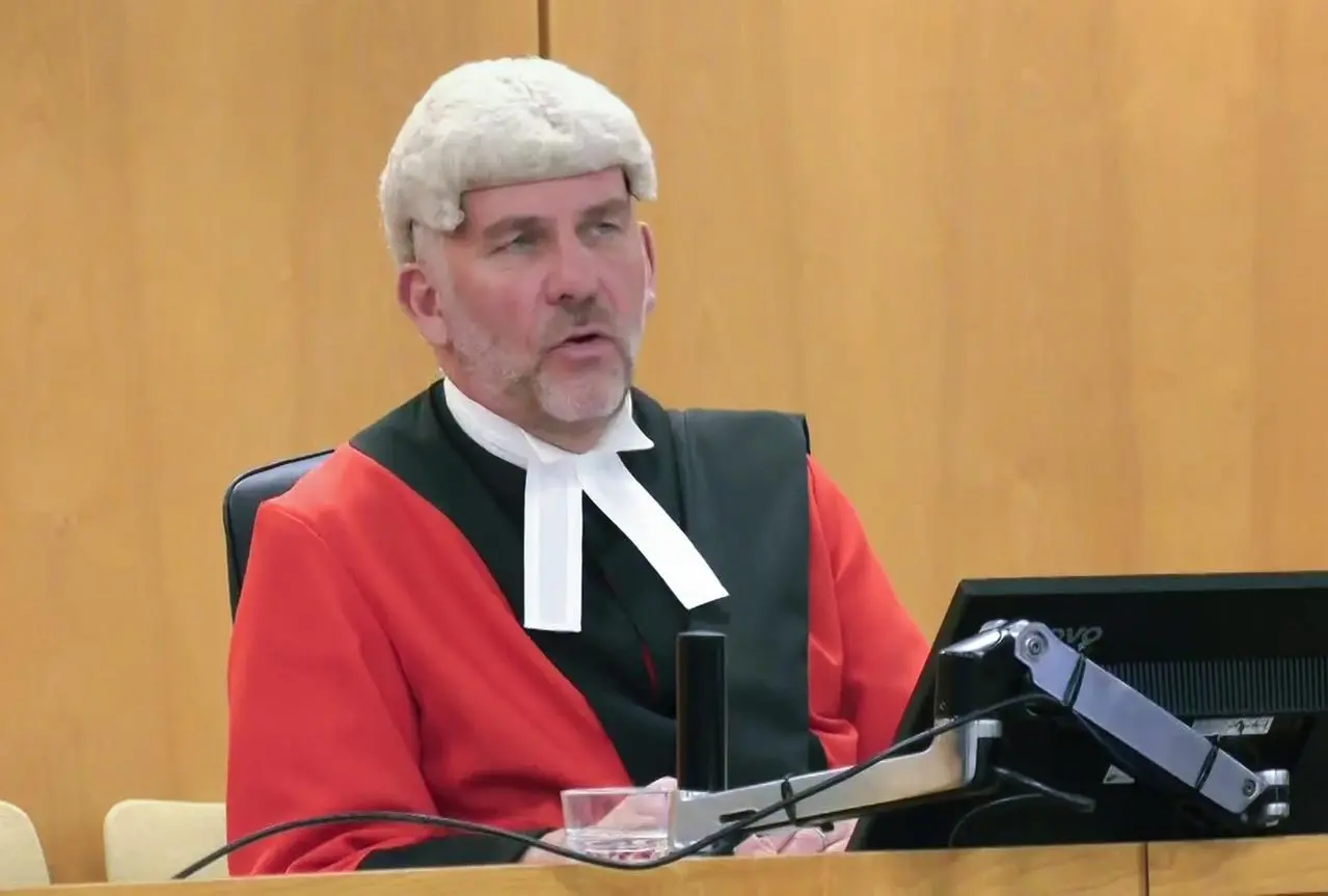 Judge Andrew Menary KC sentencing Joey Barton at Liverpool Crown Court