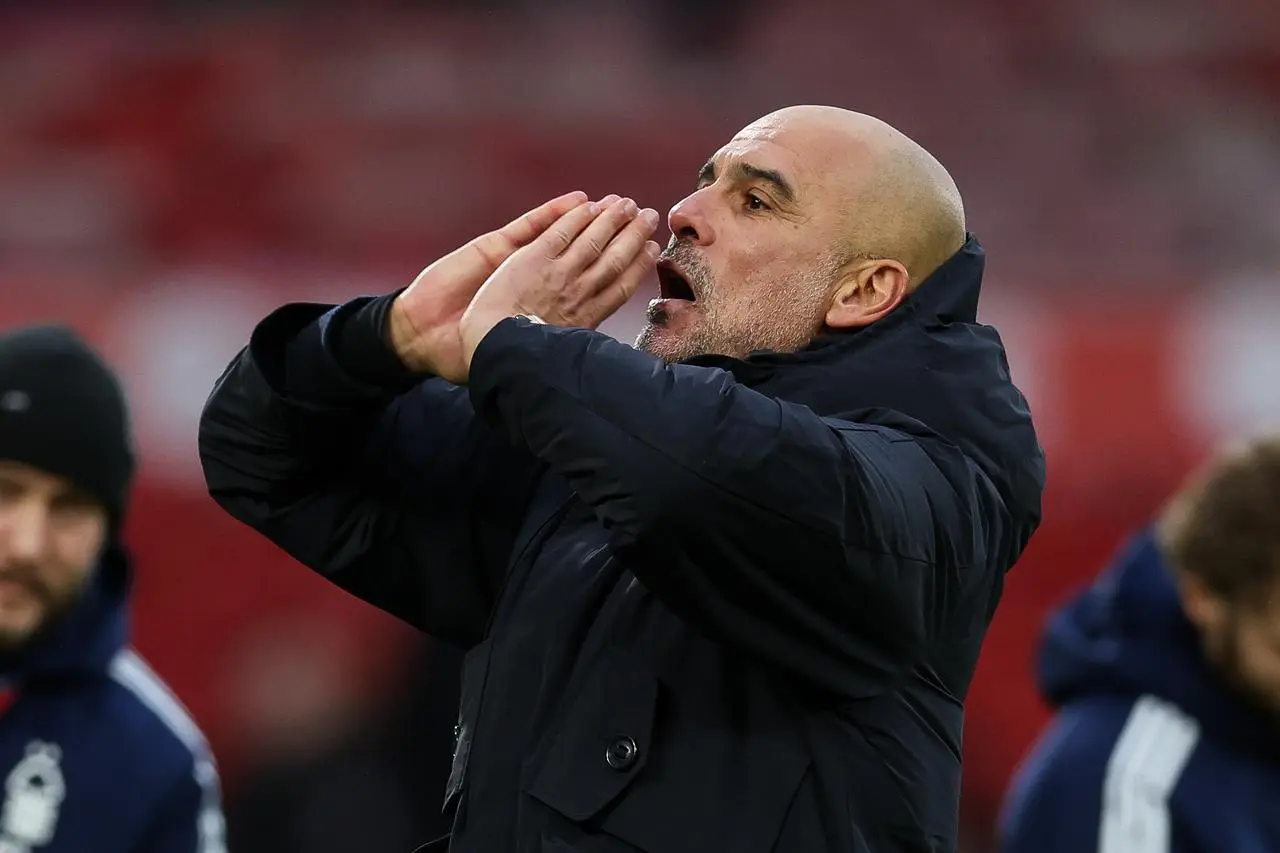 Pep Guardiola has a number of absentees