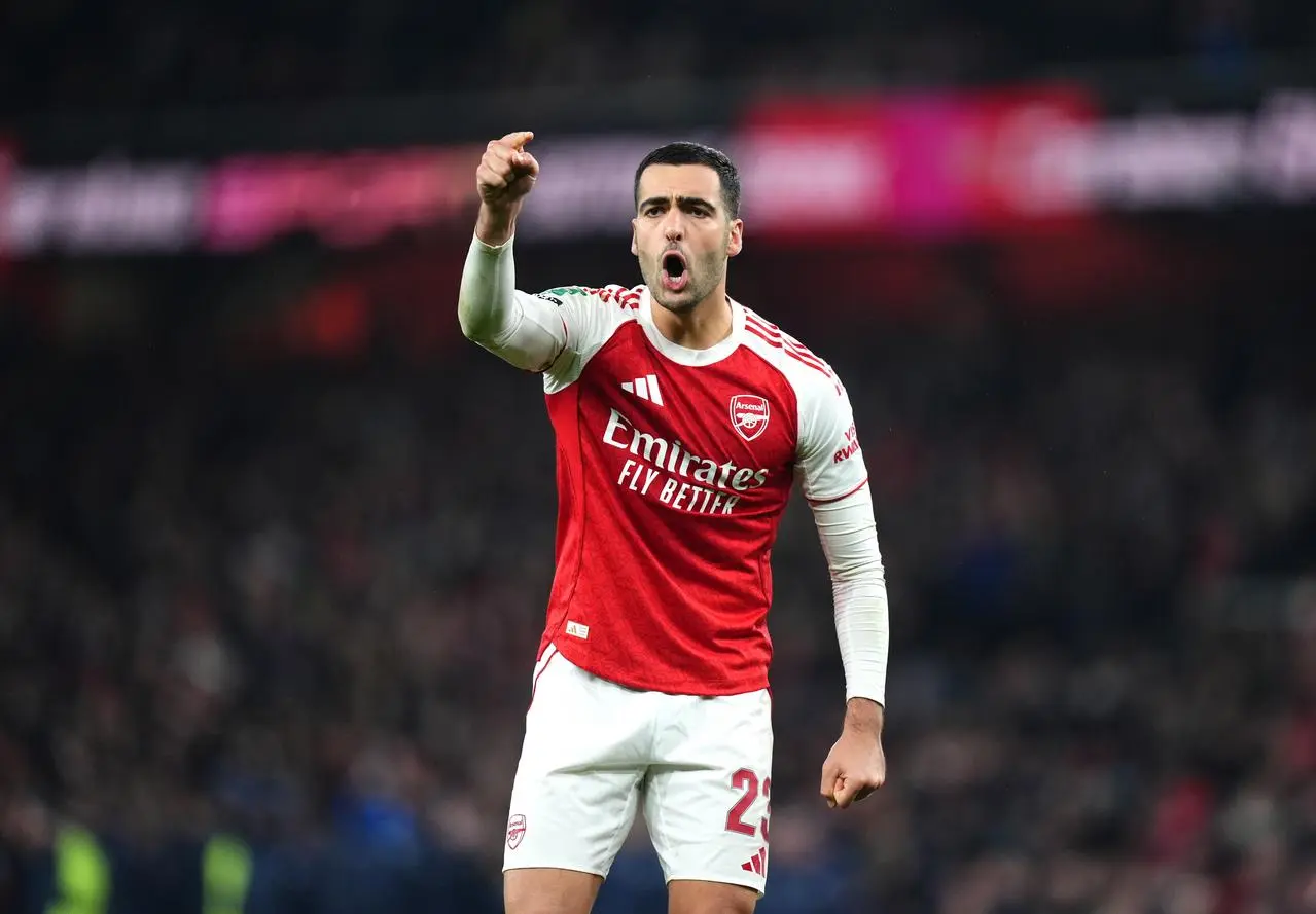 Arsenal midfielder Mikel Merino
