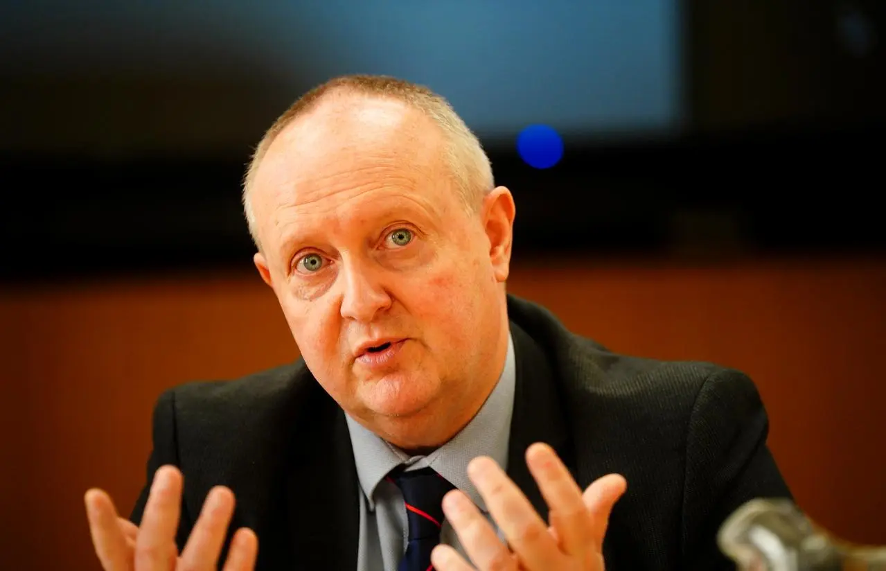 Chief Constable Mark Roberts pictured at a media briefing prior to Euro 2024