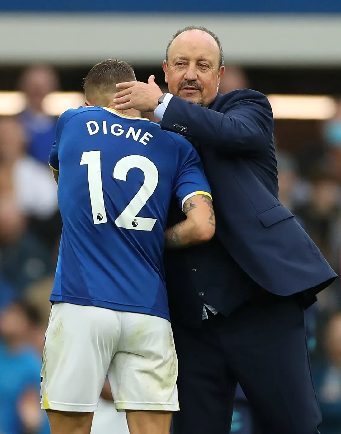 Everton full-back Lucas Digne has told manager Rafael Benitez he wants to leave the club