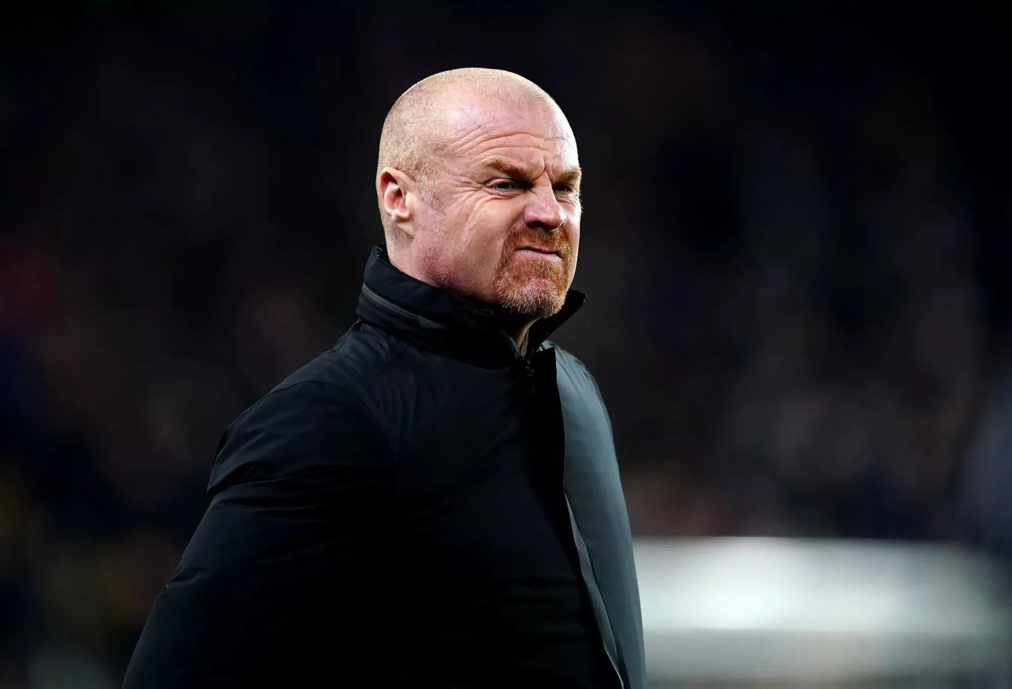 Sean Dyche missed Burnley's last match due to self-isolation