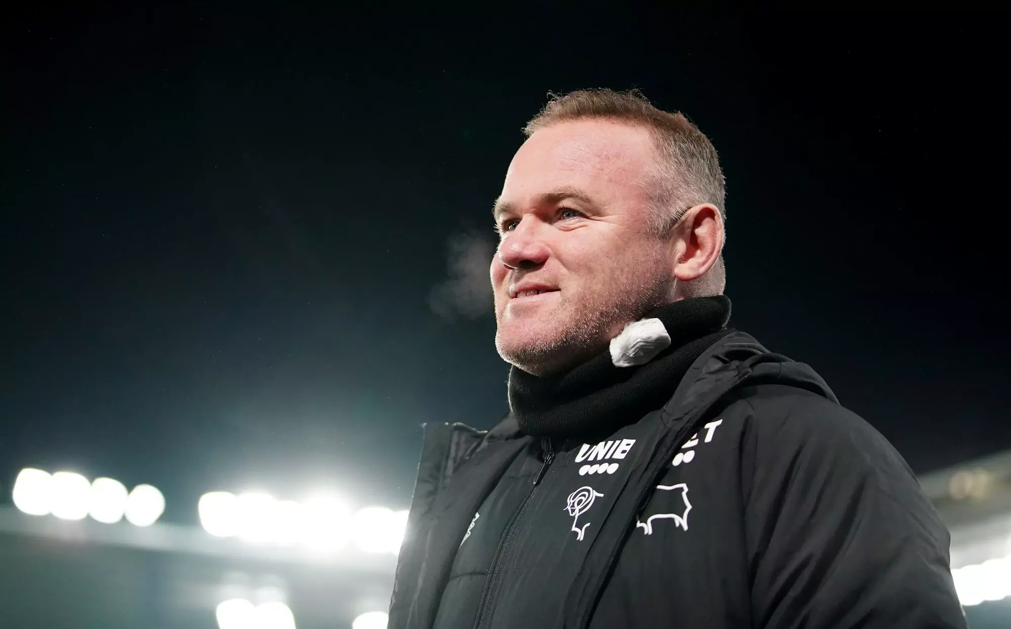 Current Derby County manager and former Everton striker Wayne Rooney