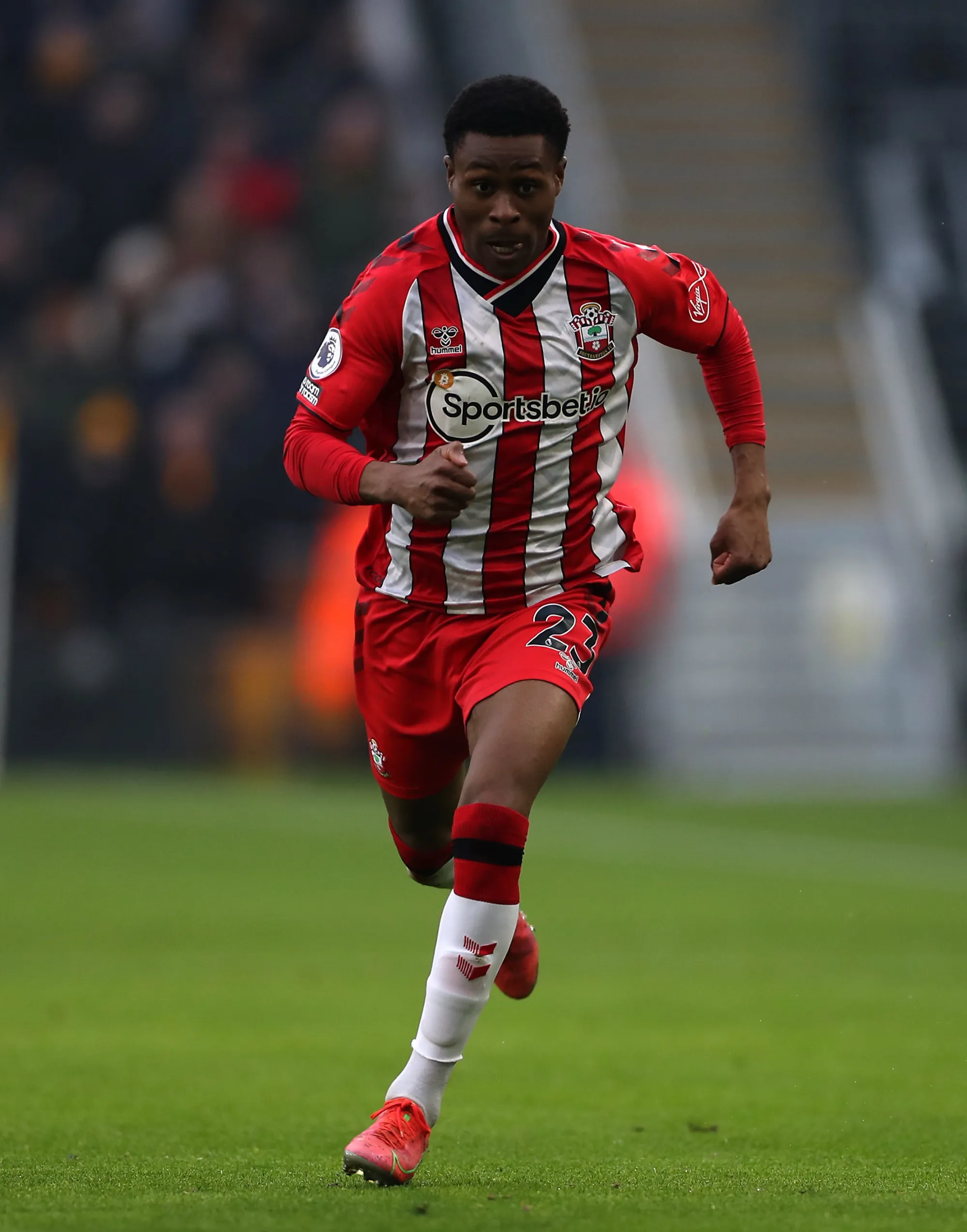 Southampton winger Nathan Tella has joined Championship side Burnley on loan