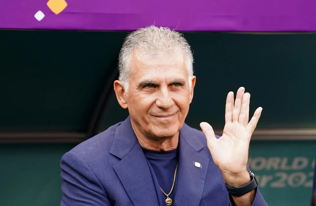 Iran head coach Carlos Queiroz 