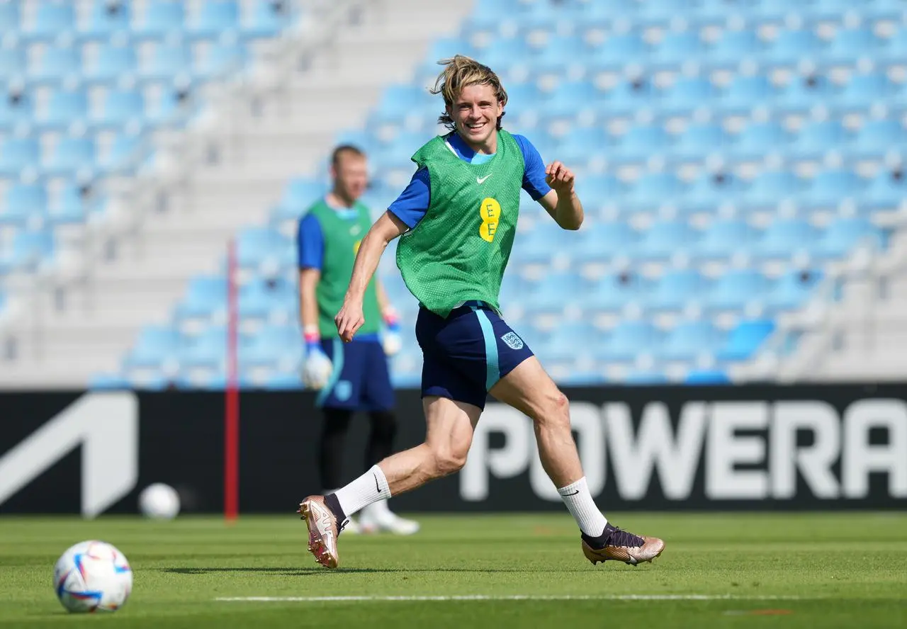 Conor Gallagher in training