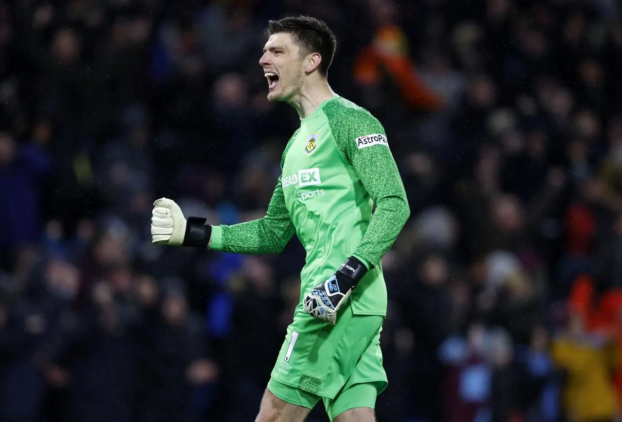 England keeper Nick Pope made his name at Burnley