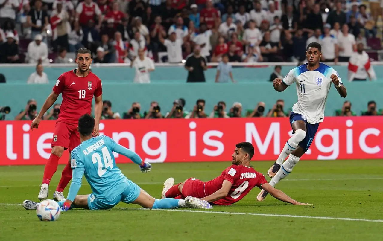 Iran endured a difficult day against England 