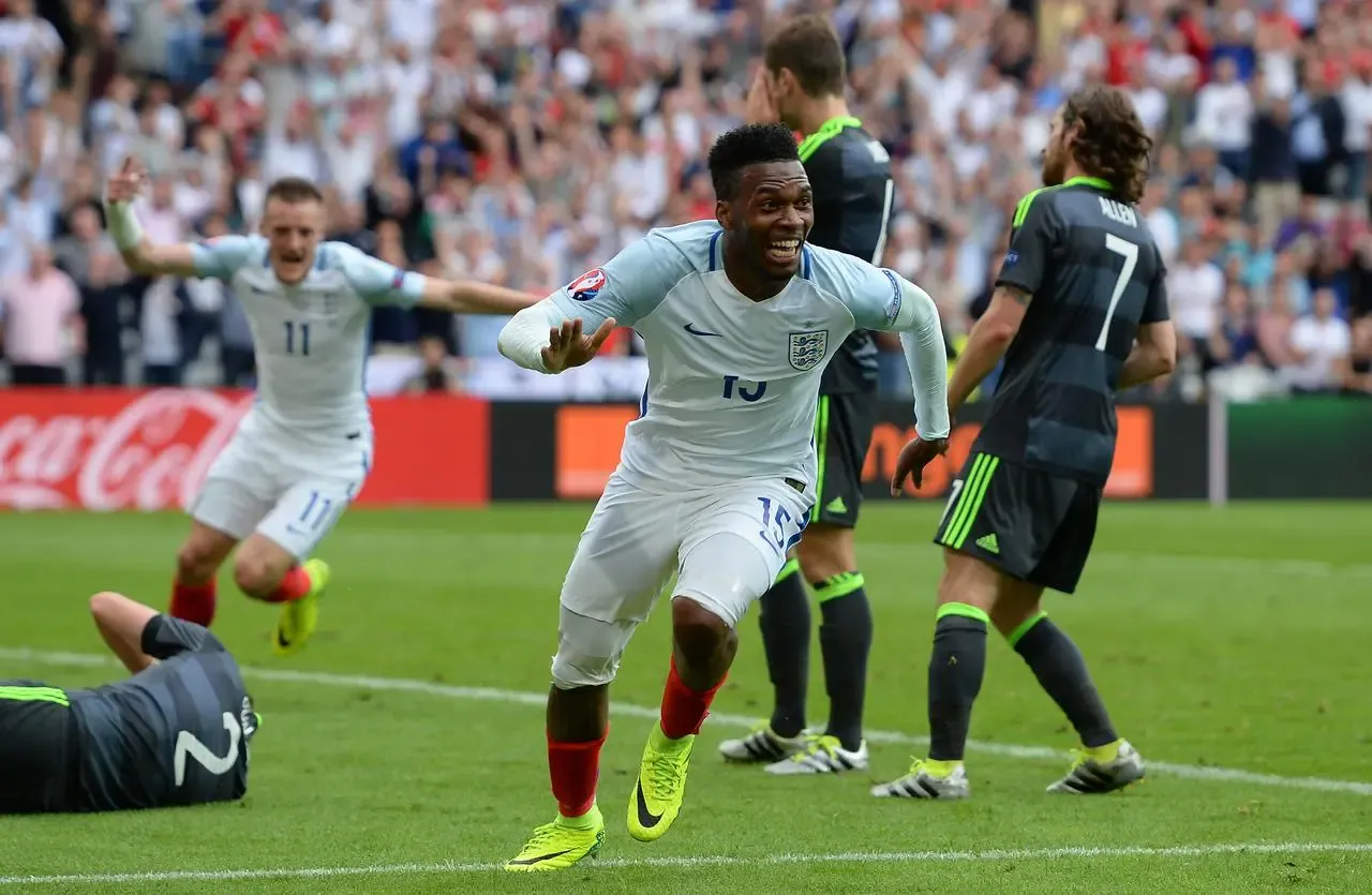 Daniel Sturridge scored when England met Wales at Euro 2016