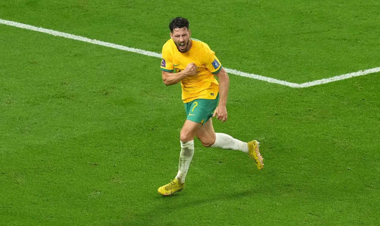 Mathew Leckie claimed Australia's winner