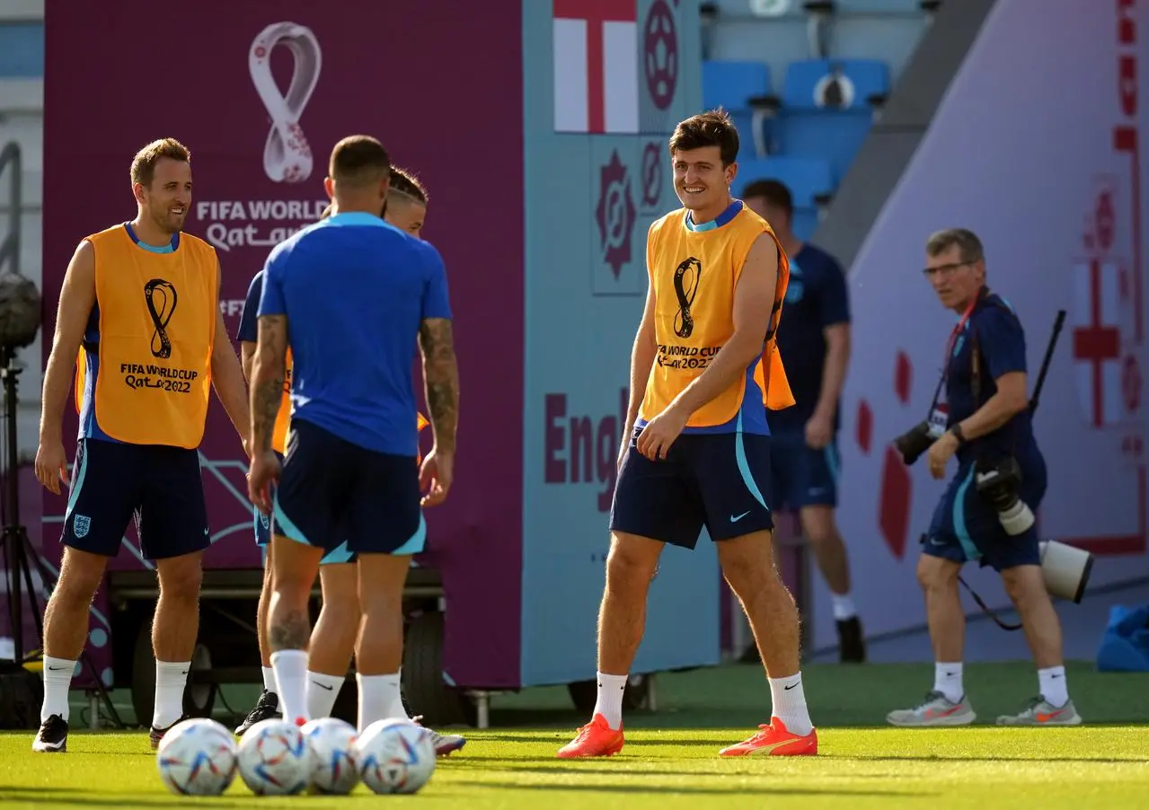 England Training – FIFA World Cup 2022 – Al Wakrah Sports Complex – Thursday November 24th