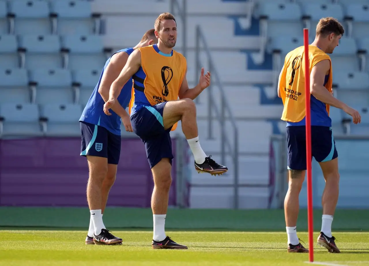 England Training – FIFA World Cup 2022 – Al Wakrah Sports Complex – Thursday November 24th