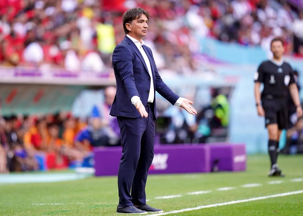 Croatia coach Zlatko Dalic