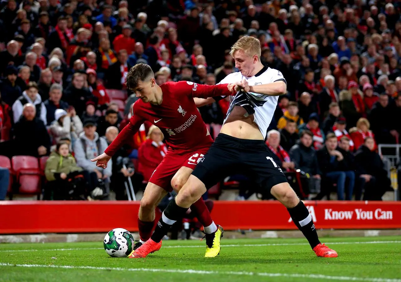 Liverpool v Derby – Carabao Cup – Third Round – Anfield