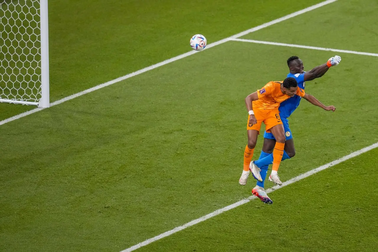 Mendy was at fault for both of the Dutch goals