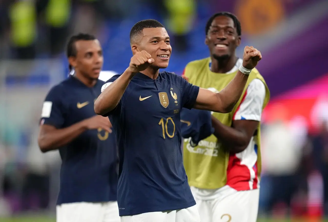 Kylian Mbappe was the star of the show again for France 