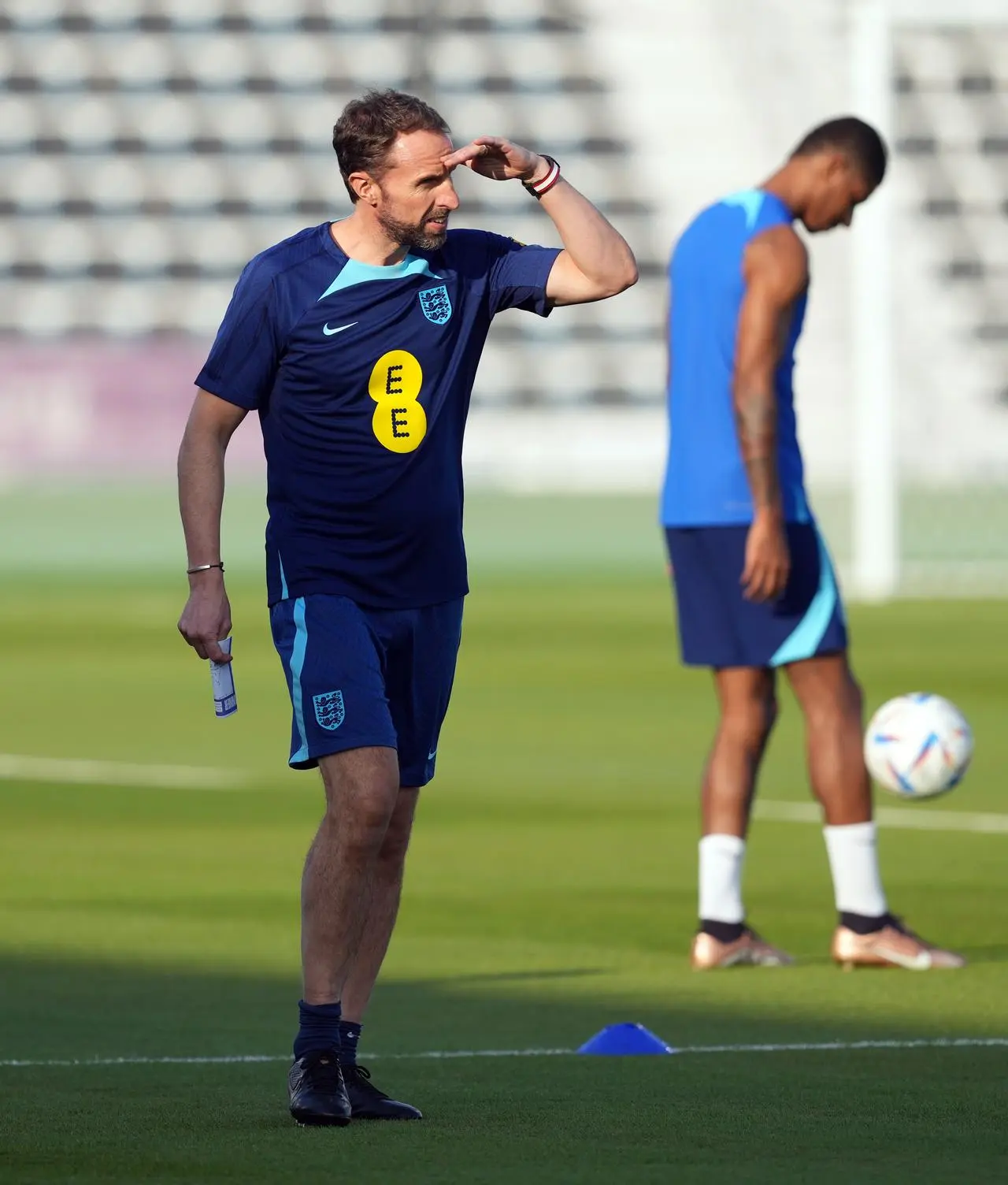 England Training – FIFA World Cup 2022 – Al Wakrah Sports Complex – Saturday November 26th