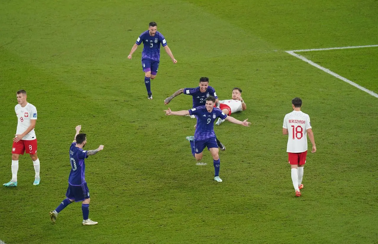 Argentina celebrate