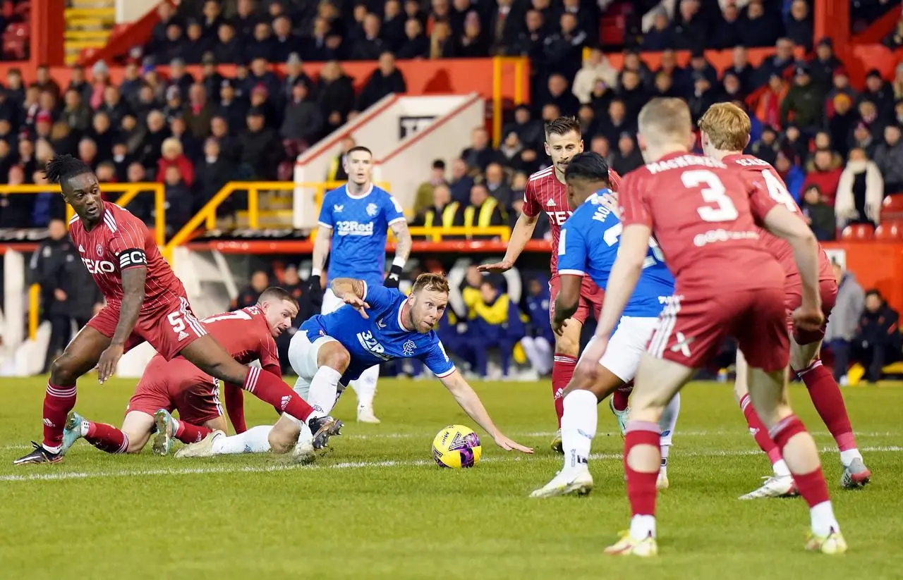 Aberdeen v Rangers – cinch Premiership – Pittodrie Stadium