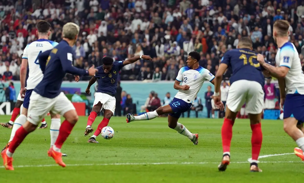 Aurelien Tchouameni puts France ahead 